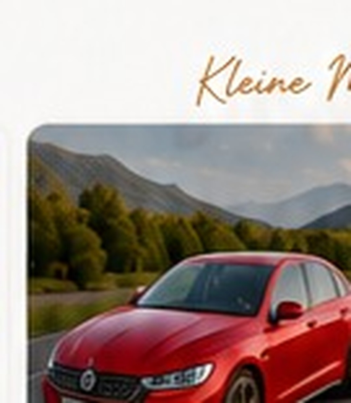 Roter VW Arteon Shooting Brake R-Line